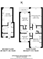 Floorplan area for info only, not for £/sq. ft valuation