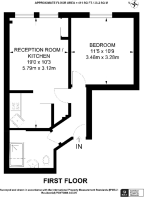 Floorplan area for info only, not for £/sq. ft valuation