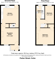 Parker Street, Colne - all floors
