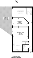 Floorplan area for info only, not for £/sq. ft valuation
