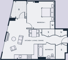 Plot floorplan