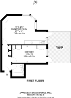 Floorplan area for info only, not for £/sq. ft valuation