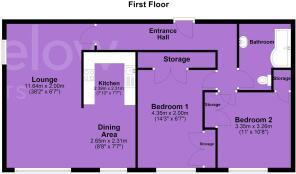 Flat 3, Thorne House , Wilmslow Road, Fallowfield 