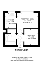 Floorplan area for info only, not for £/sq. ft valuation