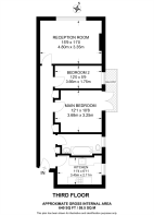 Floorplan area for info only, not for £/sq. ft valuation