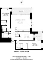 Floorplan area for info only, not for £/sq. ft valuation
