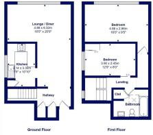Mirror image of Floorplan 7 Chalbury Court
