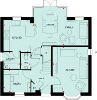 Bradgate Ground Floor Plan
