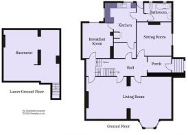GF and basement plans