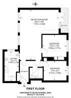 Floorplan area for info only, not for £/sq. ft valuation