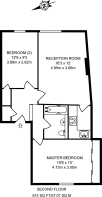 Floorplan area for info only, not for £/sq. ft valuation