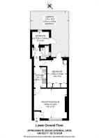 Floorplan area for info only, not for £/sq. ft valuation