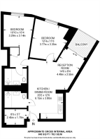 Floorplan area for info only, not for £/sq. ft valuation