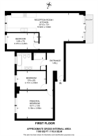 Floorplan area for info only, not for £/sq. ft valuation