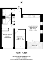 Floorplan area for info only, not for £/sq. ft valuation