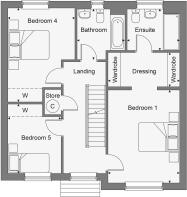 Dandara - Manor Park - The Hawthorn, Home 54 floorplan