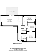 Floorplan area for info only, not for £/sq. ft valuation