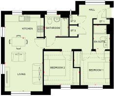 Plot 99 Coleford floor plan part l