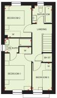 BAR NN Chatteris Gate BH Maidstone first floorplan