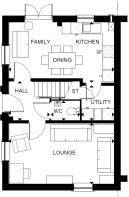 Hadley Standard Ground Floorplan
