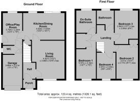 3 Norbury Place, Hampton Dene, Hereford - all floo