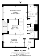 Floorplan area for info only, not for £/sq. ft valuation