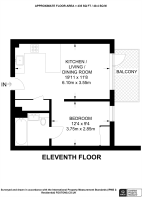 Floorplan area for info only, not for Â£/sq. ft valuation