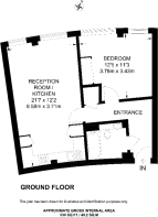Floorplan area for info only, not for £/sq. ft valuation