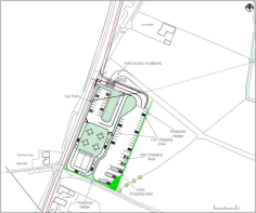 Proposed site plan