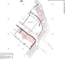 Ruin in plot 1