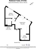 703 Redwood Tower 5 Affinity View London E16 4EJ -