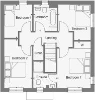Dandara - The Pines    - The Arran V2, Home 85 floorplan