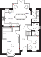 Holden Traditional ground floorplan