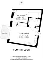 Floorplan area for info only, not for £/sq. ft valuation