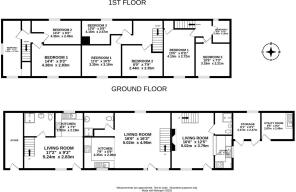 Mill Leat Cottages Flooplan