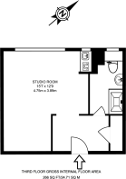 Floorplan area for info only, not for £/sq. ft valuation