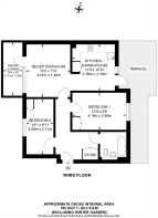 Floorplan area for info only, not for £/sq. ft valuation