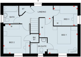 Hadley FF Part L floor plan