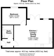 FP - Flat 3 Mountain House, 147 St Neots Road, Har