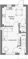 Dandara - Prior's Edge - The Vyne, Home 25 floorplan