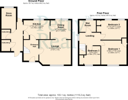 21 Barnwood Road, Earby - all floors