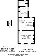 Floorplan area for info only, not for £/sq. ft valuation