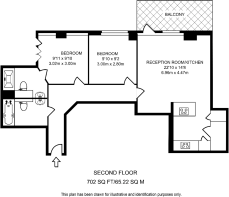 Floorplan area for info only, not for £/sq. ft valuation