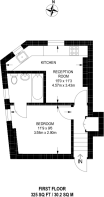Floorplan area for info only, not for £/sq. ft valuation