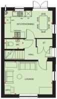 Moresby ground floor plan at Holly View