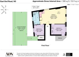Flat 1, Stanhope Court, East End Road N3 3LU-Floor