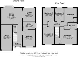 3 Pentland Gardens, Kings Acre, Hereford - all flo