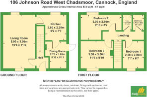 106 Johnson Road West Chadsmoor, Cannock, England