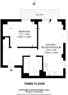 Floorplan area for info only, not for Â£/sq. ft valuation