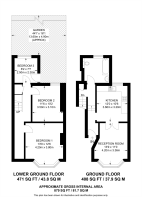 Floorplan area for info only, not for £/sq. ft valuation
